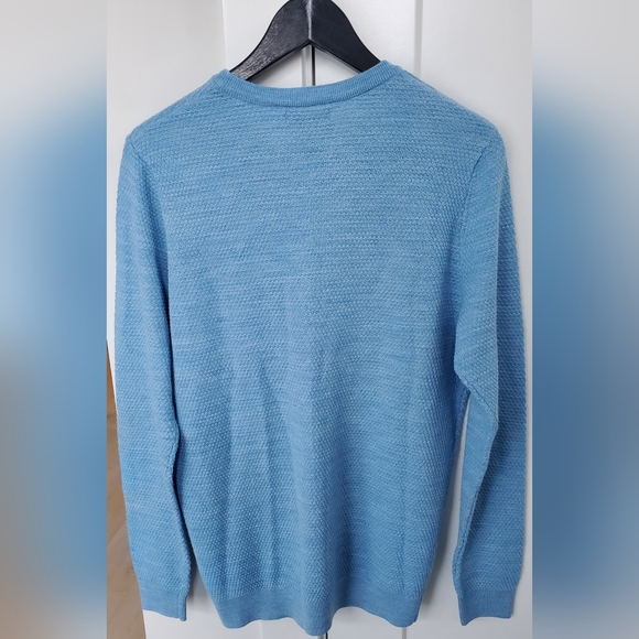 ART OF RHETORIC M- Mens Sweater, Very soft Knit, Gorgeous Shade of BLUE - Picture 7 of 7